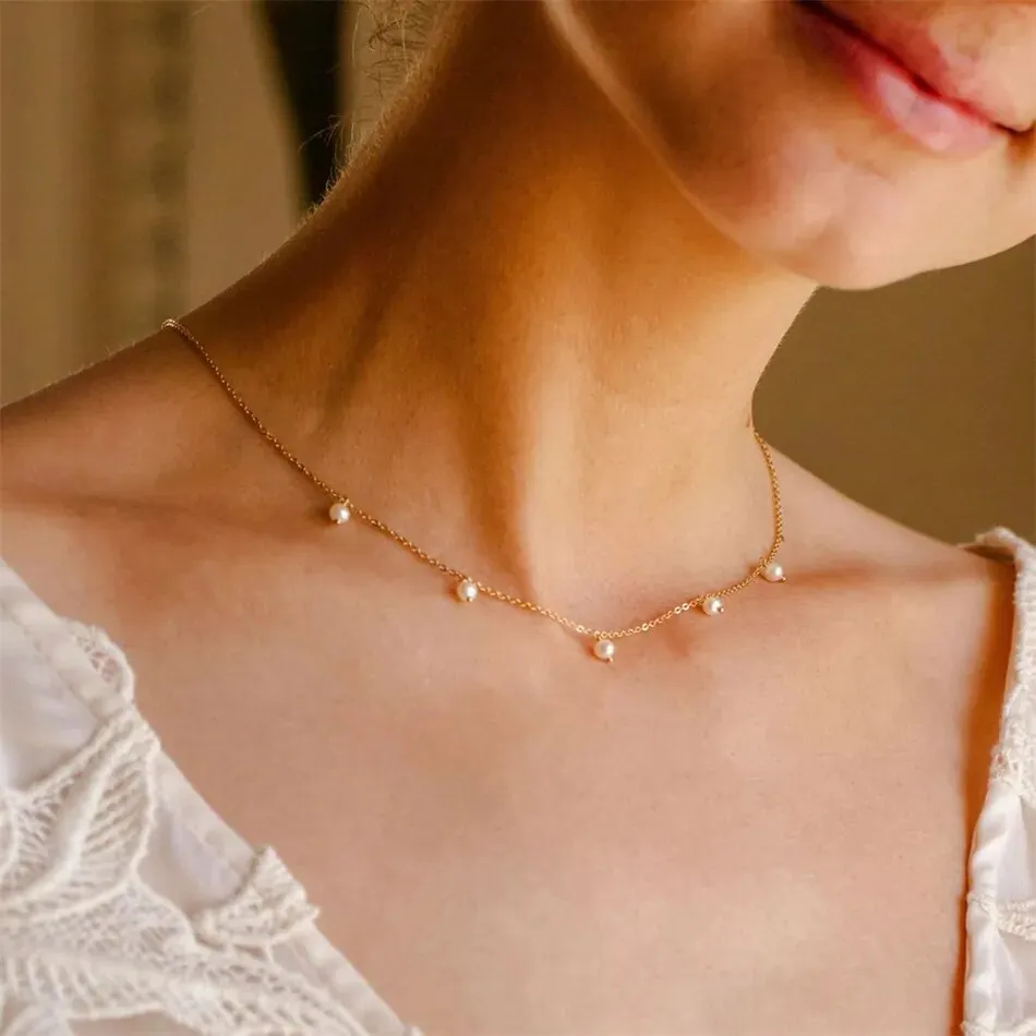 Choker Pearl Necklace