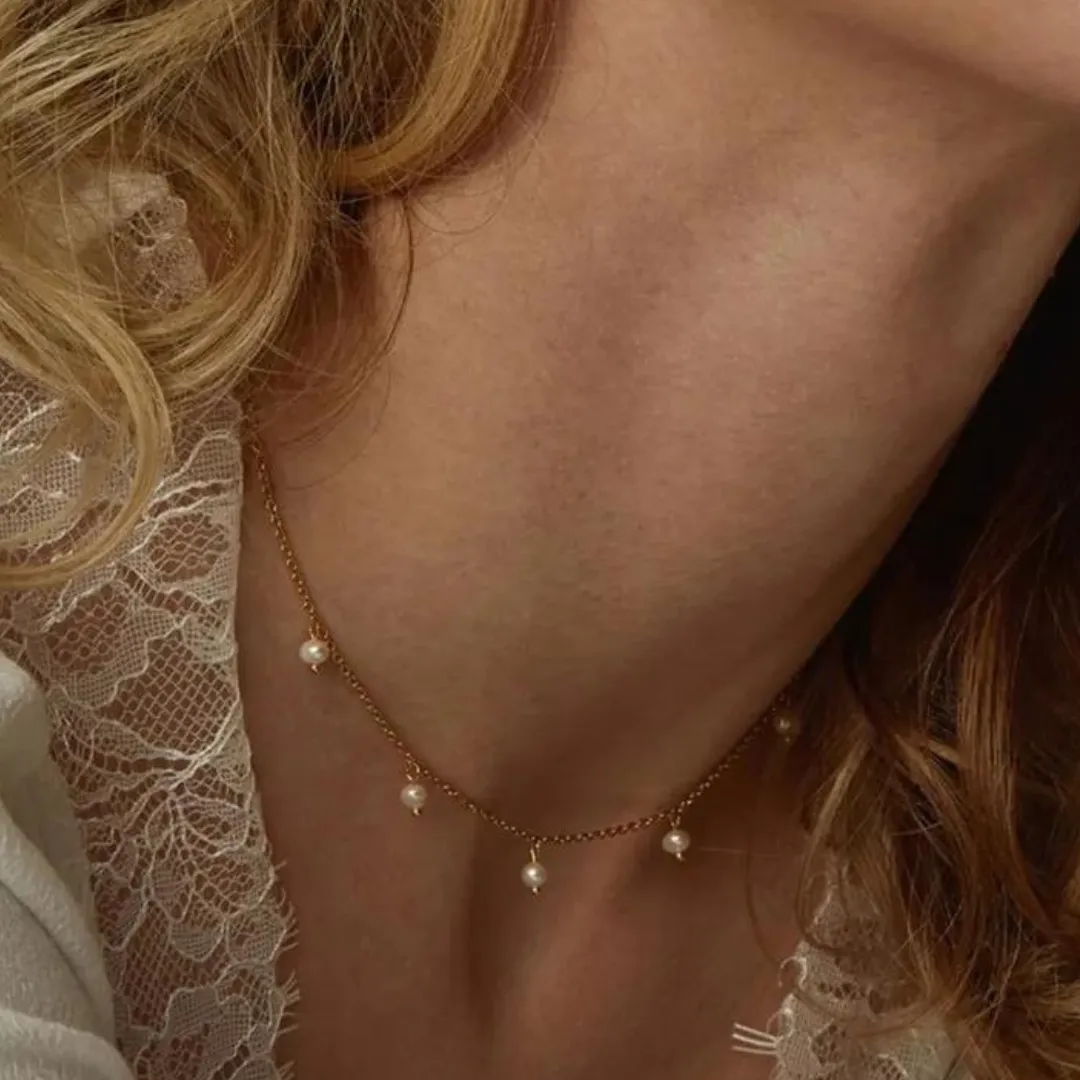 Choker Pearl Necklace