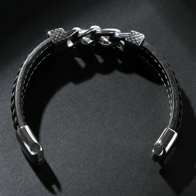 Classic chain stainless steel bracelet