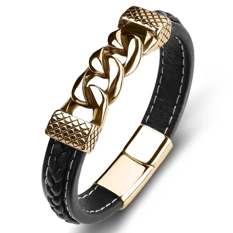 Classic chain stainless steel bracelet