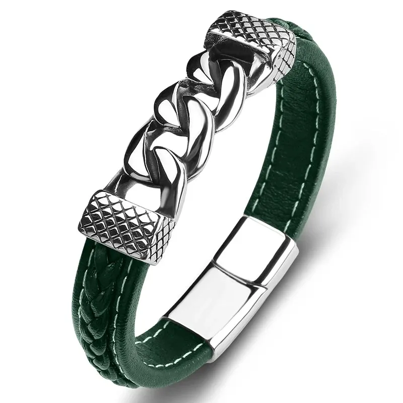Classic chain stainless steel bracelet