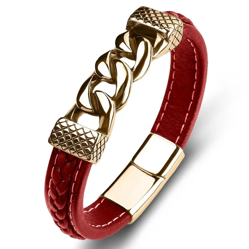 Classic chain stainless steel bracelet