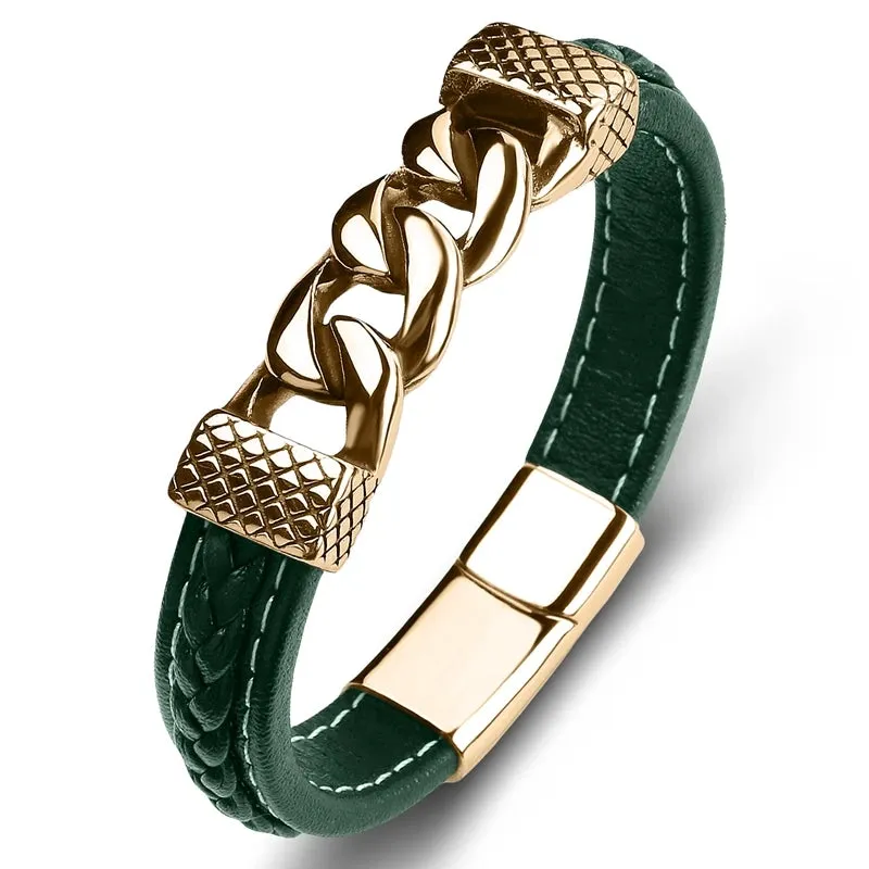 Classic chain stainless steel bracelet