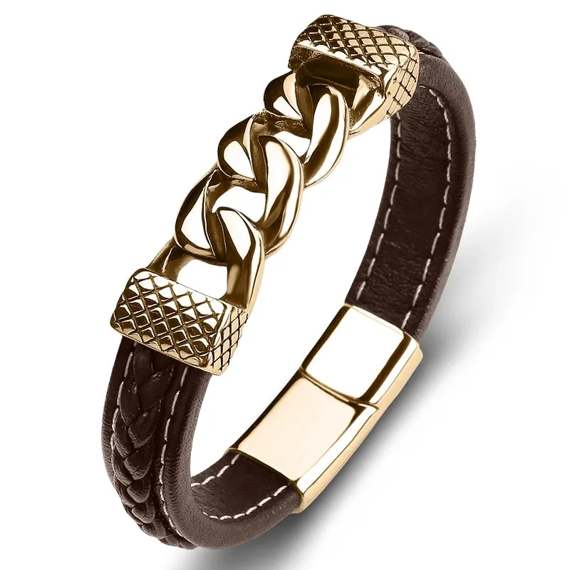 Classic chain stainless steel bracelet