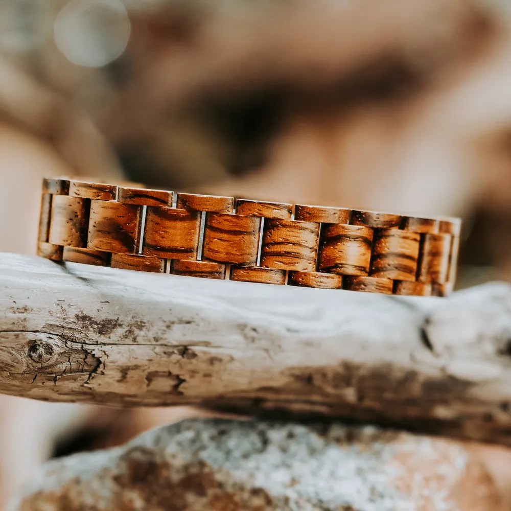 Classic Zebrawood Bracelet