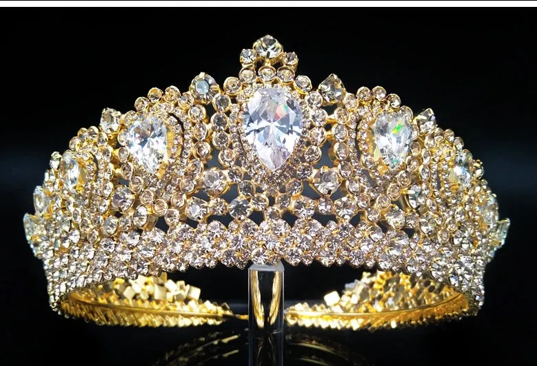 Crystal Elegant Bling Rhinestone Tiara Crown