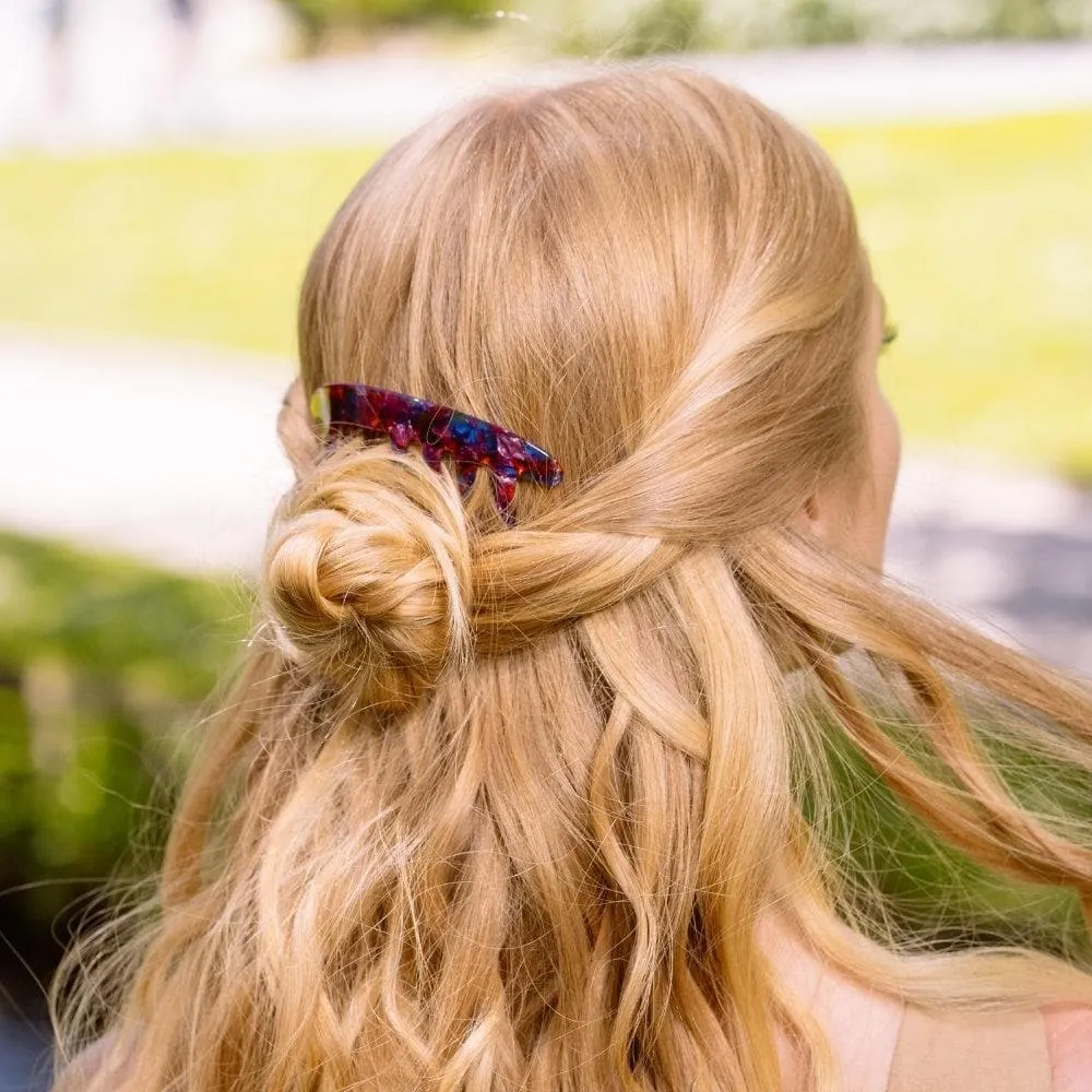 Curved French Pleat Comb