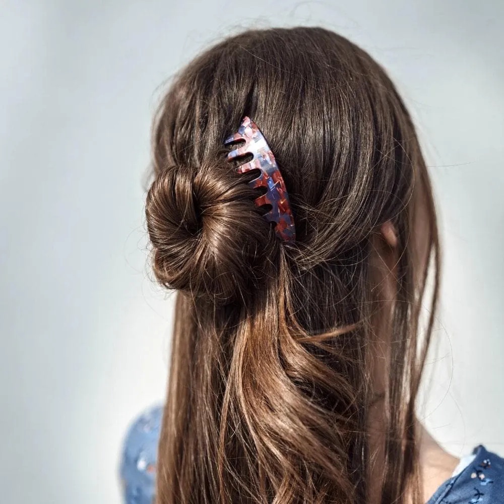Curved French Pleat Comb