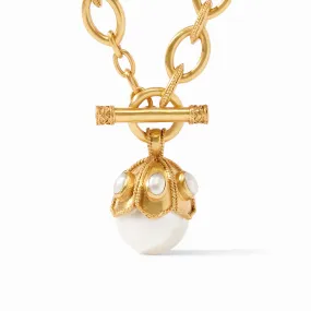 DELPHINE PEARL STATEMENT NECKLACE
