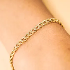Diamond Cuban Link Bracelet