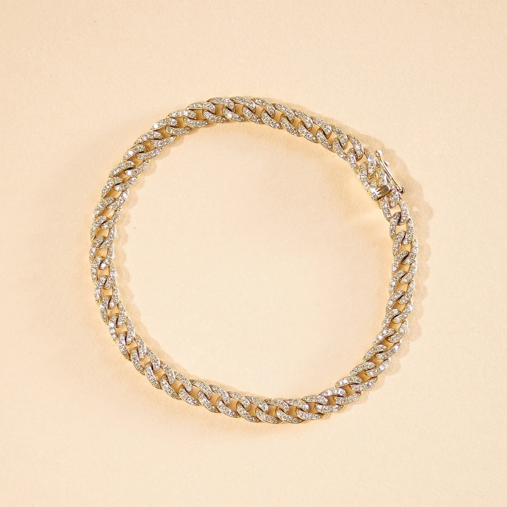Diamond Cuban Link Bracelet