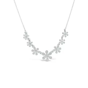 Diamond Daisy Chain Necklace