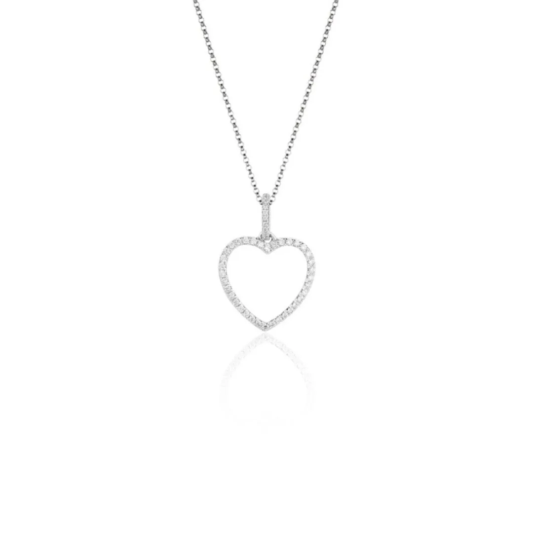 Diamond Heart Necklace