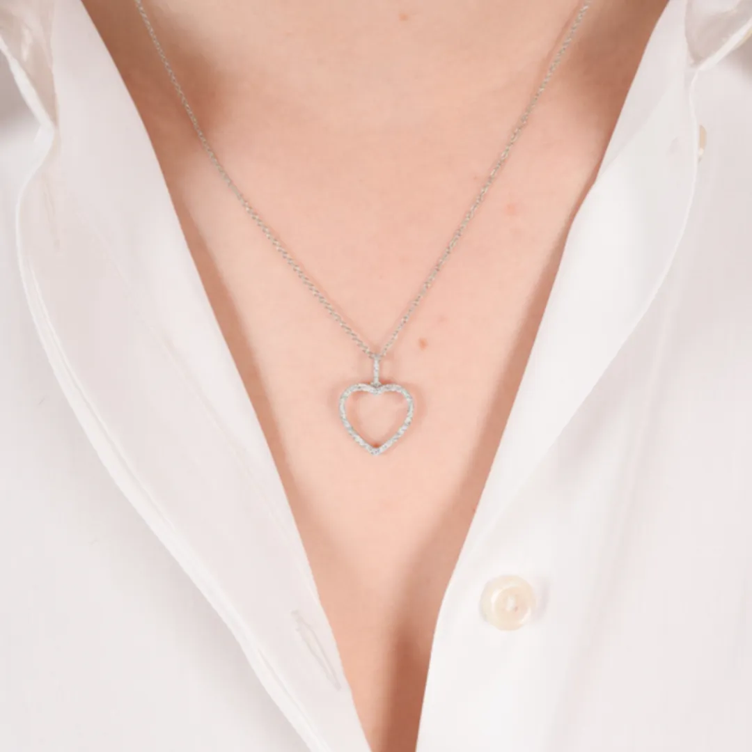 Diamond Heart Necklace