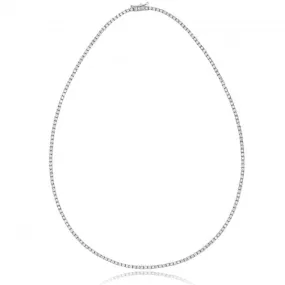 Diamond Jewellery 18ct White Gold Diamond Necklace NDQ806W/FG6