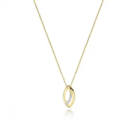 Diamond Jewellery 9ct Gold Necklace ND142