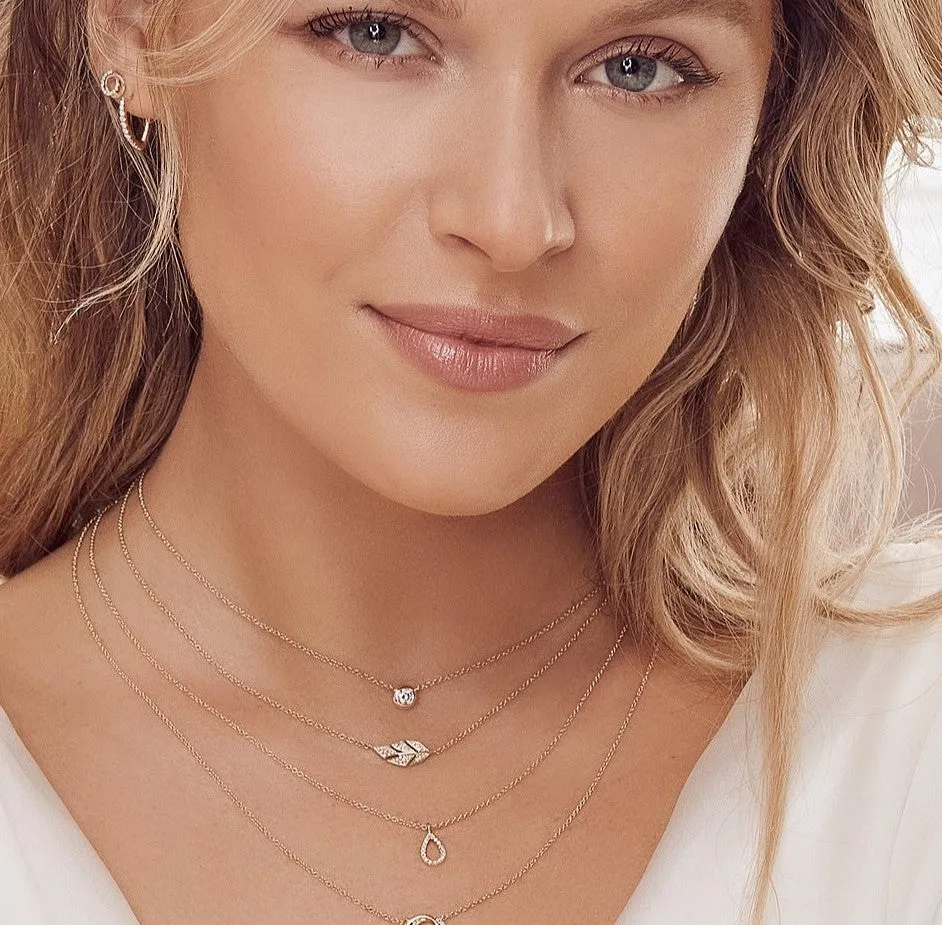 Diamond Solitaire Necklace 4690116