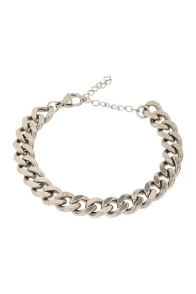 eb&ive Meta Chain Bracelet - Silver