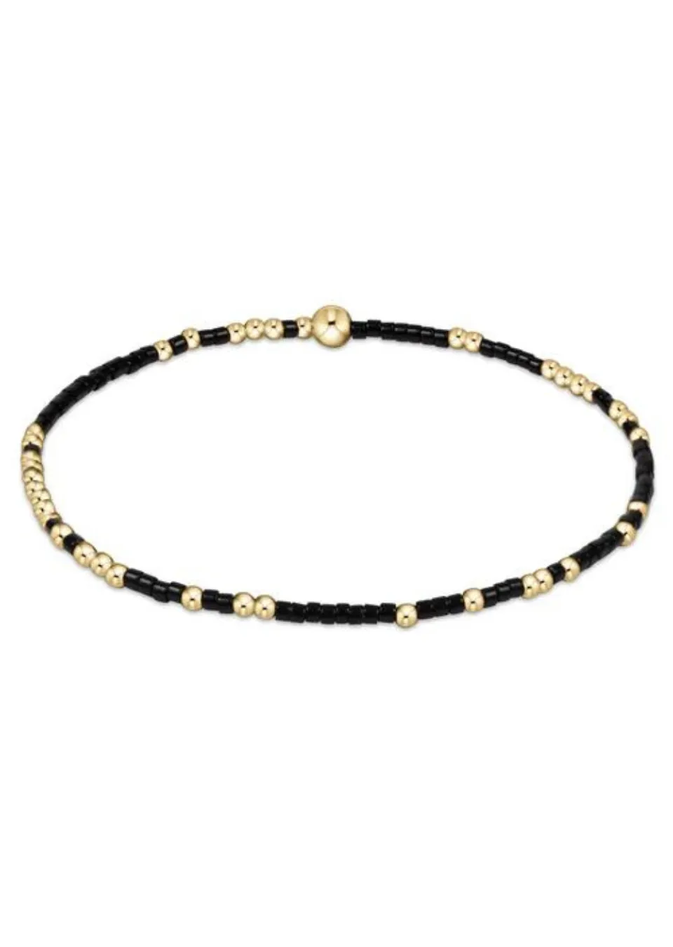 EGIRL Gameday Hope Unwritten Bracelet - Onyx (little girl sized)