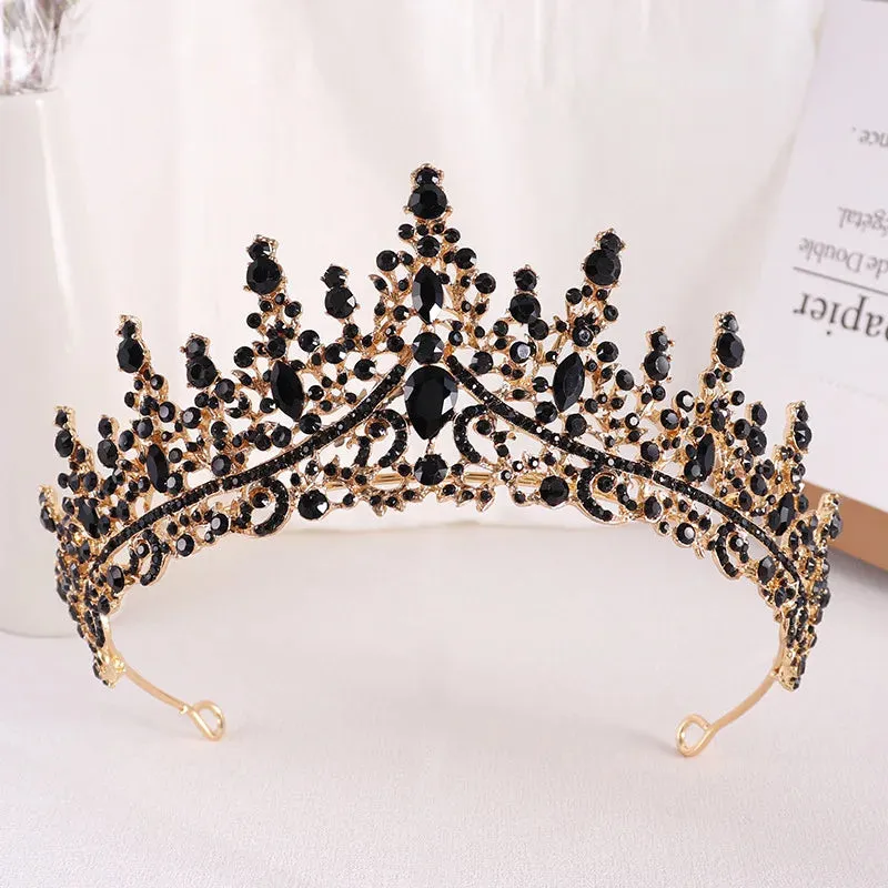 Elegant Crystal Tiaras Wedding Party Prom Birthday Hair Accessory