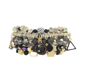 Erimish Onyx Bracelet Stack