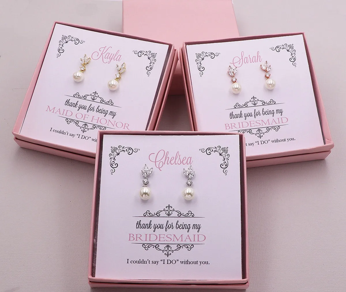 Eve Pearl CZ Jewelry Set