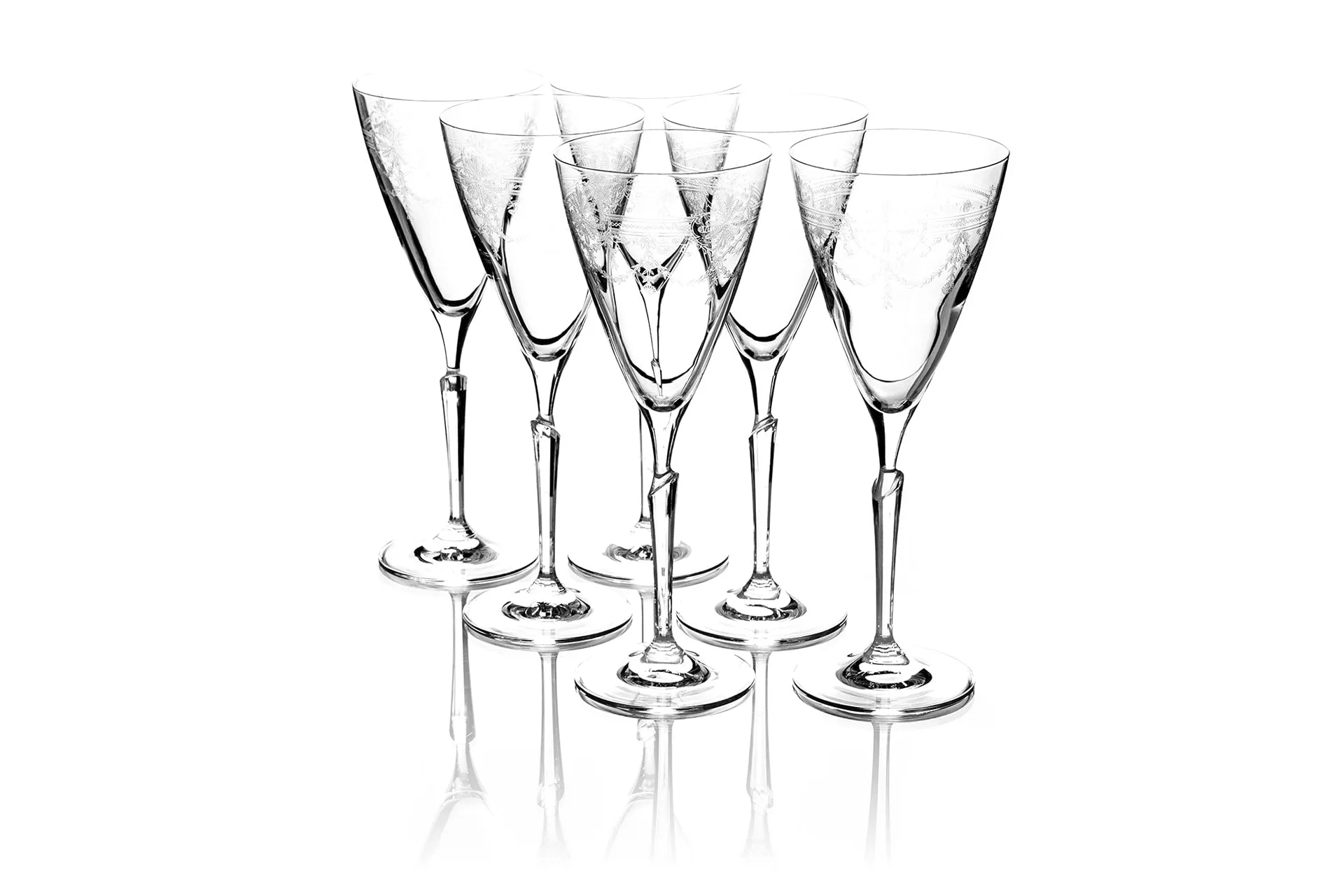 First Lady Wine Glasses - Set of 6