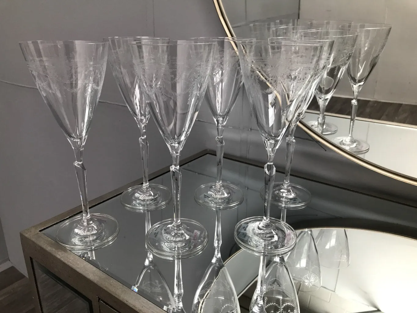 First Lady Wine Glasses - Set of 6