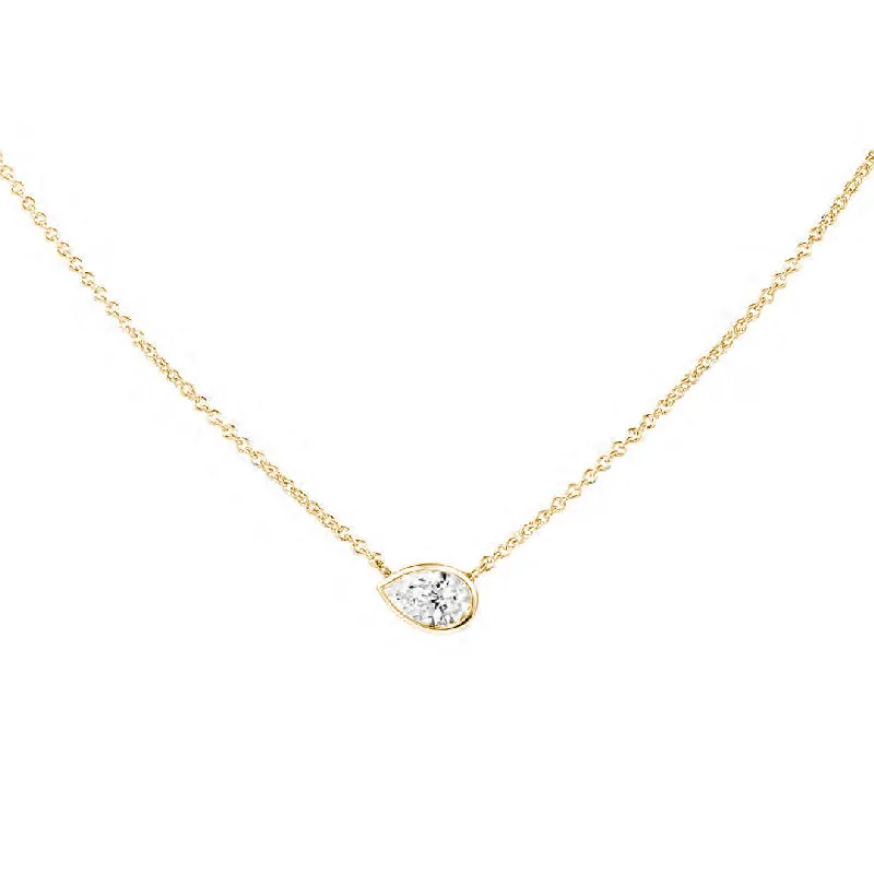 Forevermark Tribute™ Pear Diamond Necklace