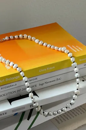 Frosted Pearl Necklace
