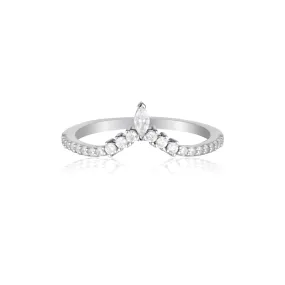 Georgini Rock Star Tiara Silver Ring - 8