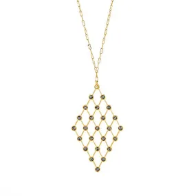 Gina Riley Diamond Lattice Necklace RR133