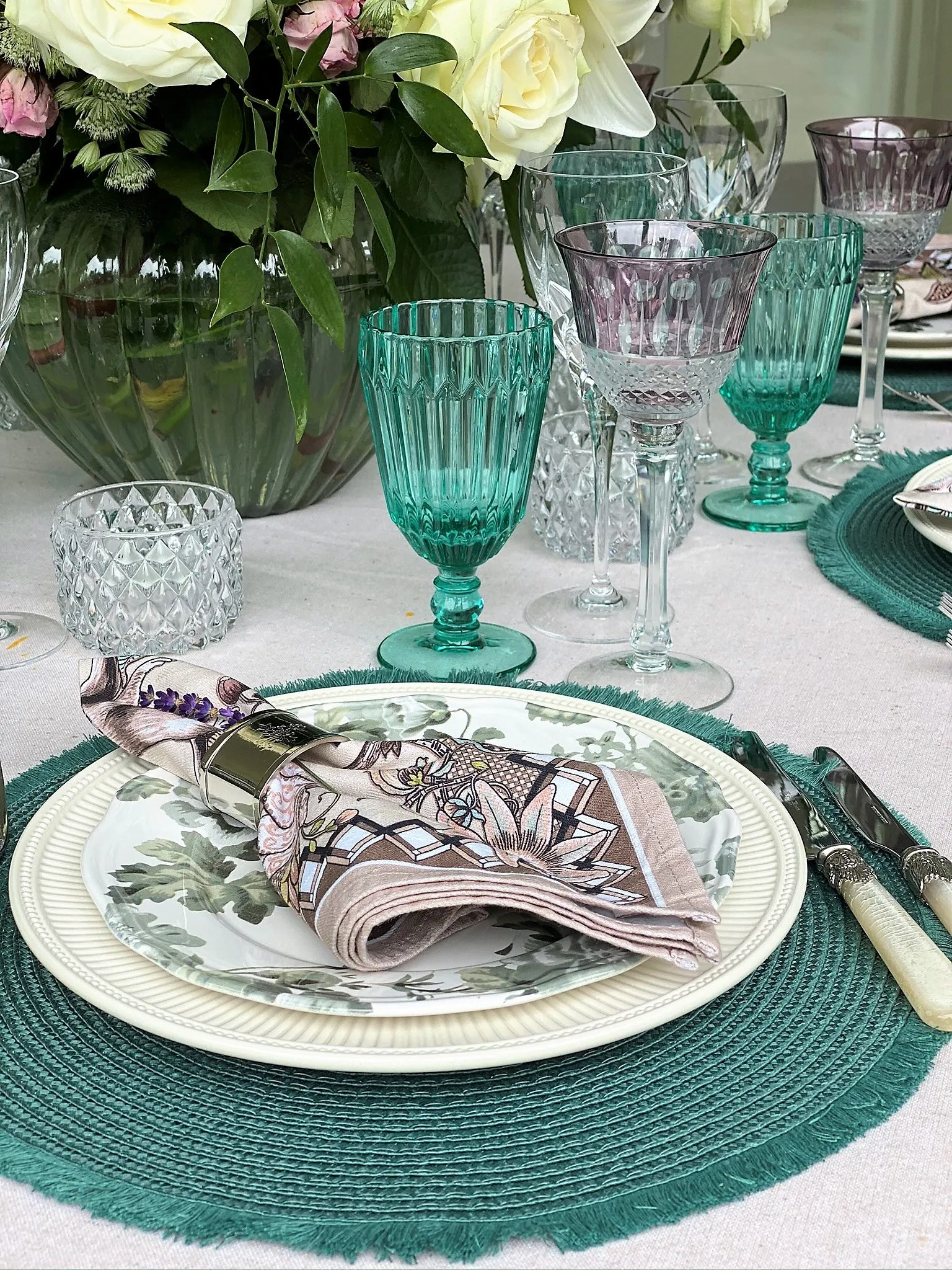 Glassware- 20 CL - TURQUOISE