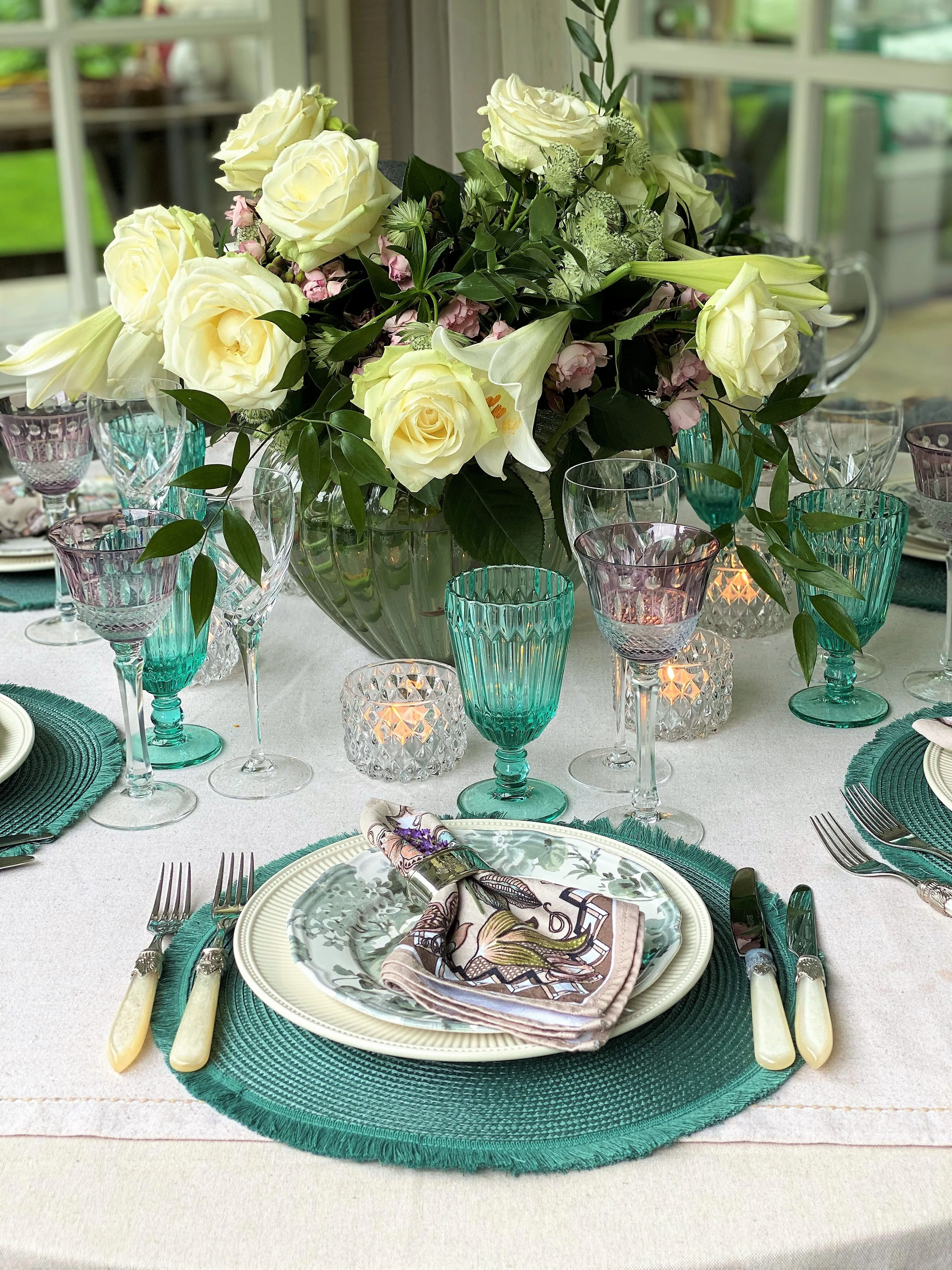 Glassware- 20 CL - TURQUOISE