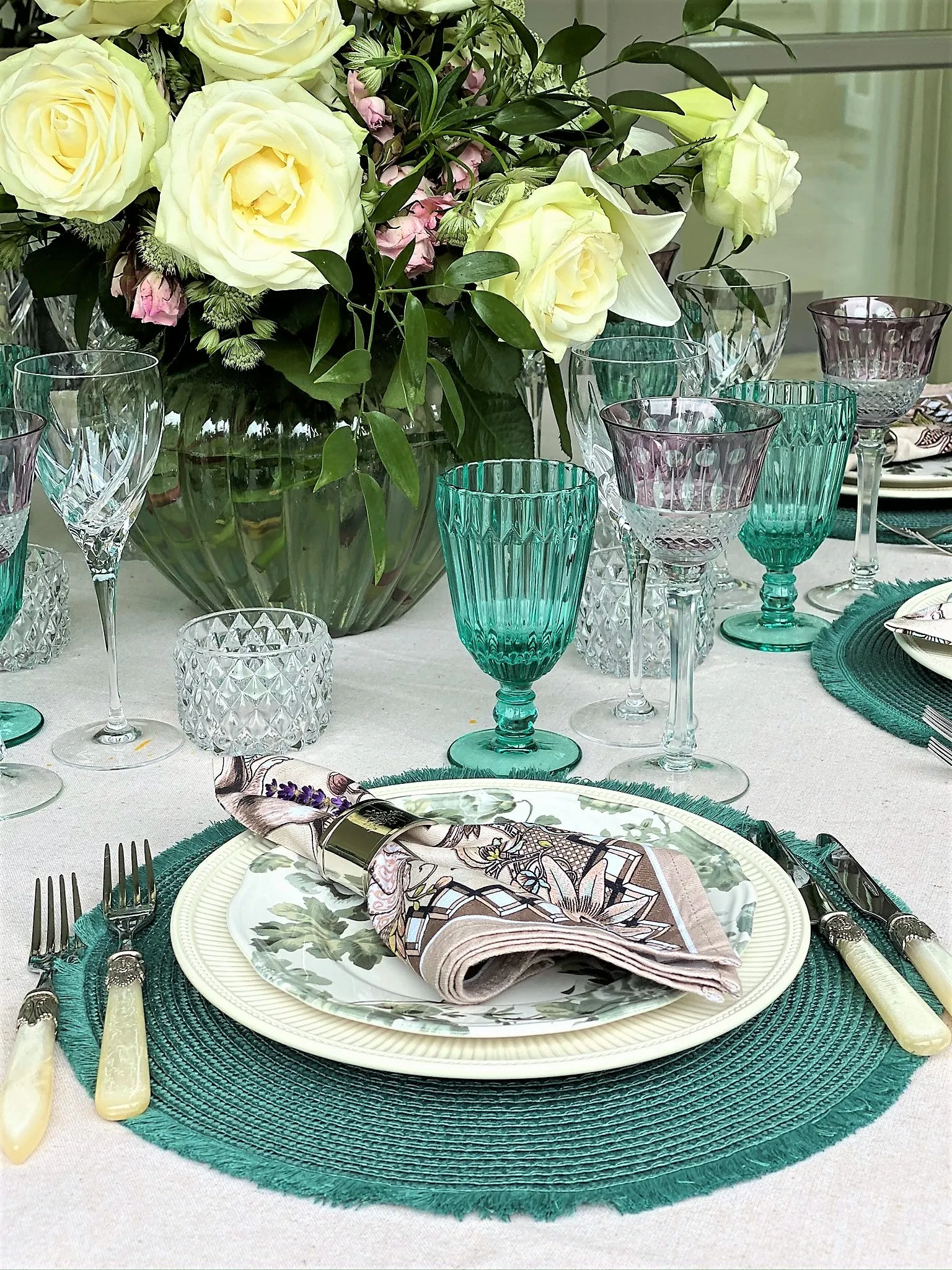 Glassware- 20 CL - TURQUOISE