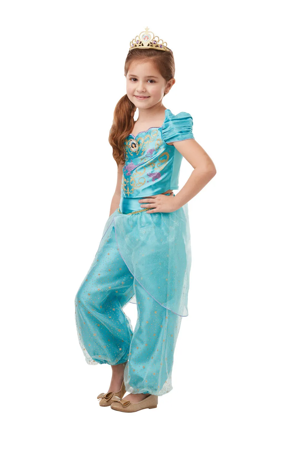 Glitter and Sparkle Jasmine Girls Costume