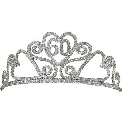 GLITTERED TIARA - 60