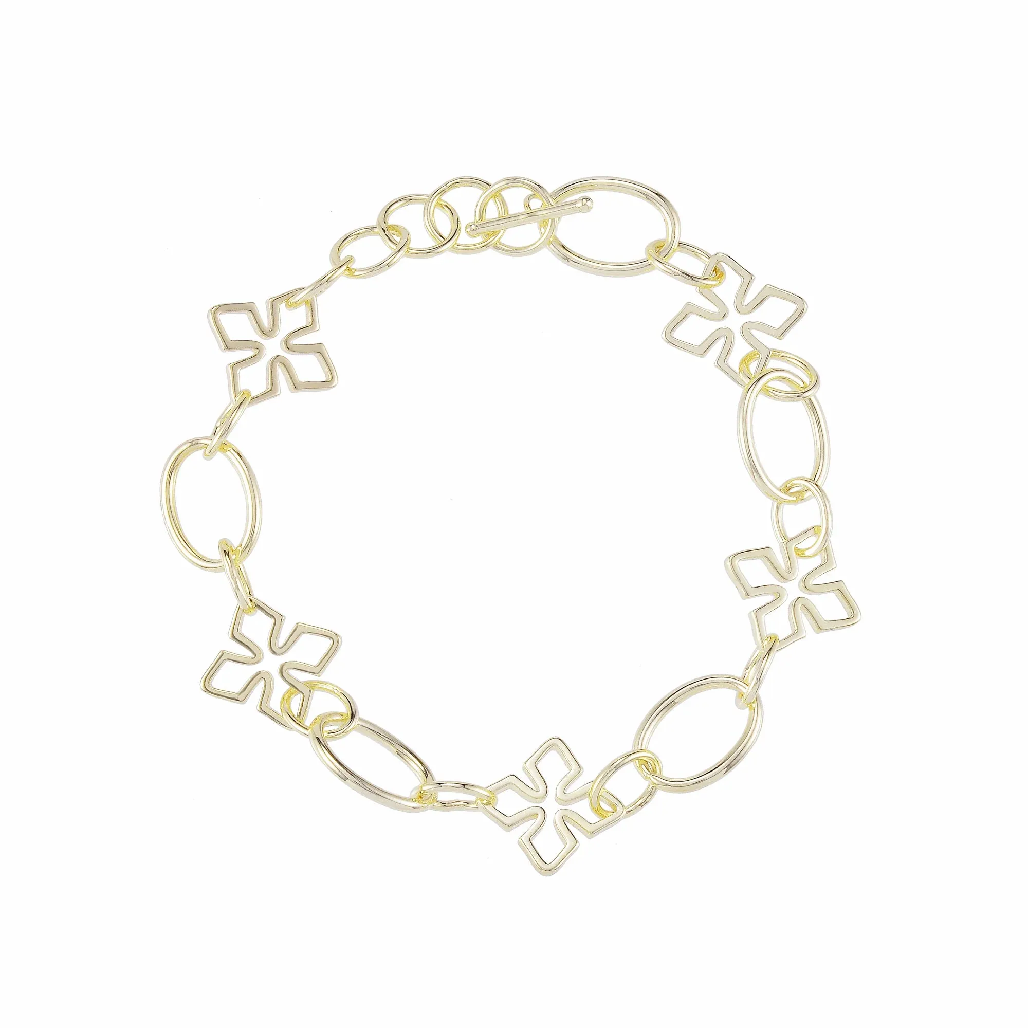 Grace Link Bracelet Gold