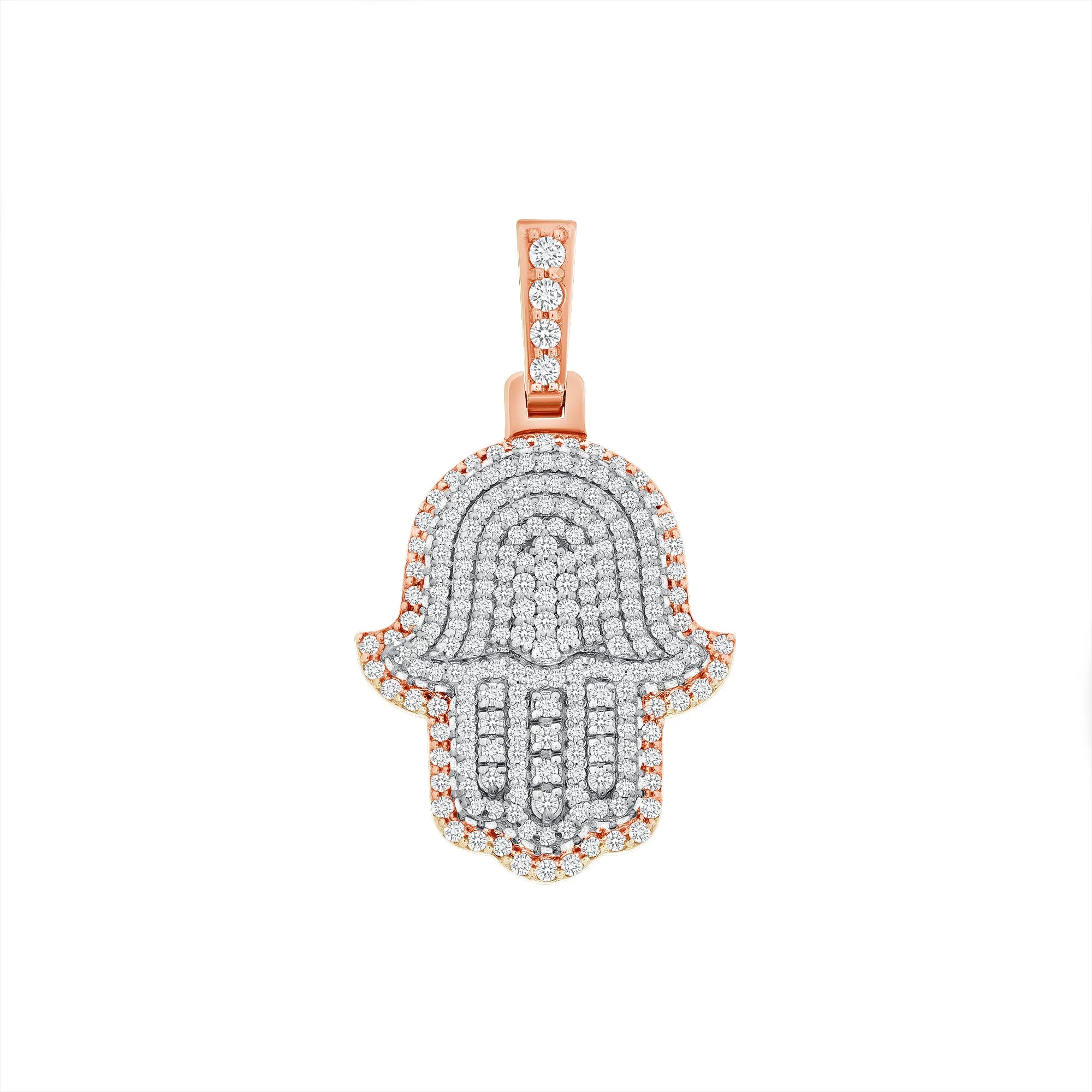 Hamsa Diamond Necklace