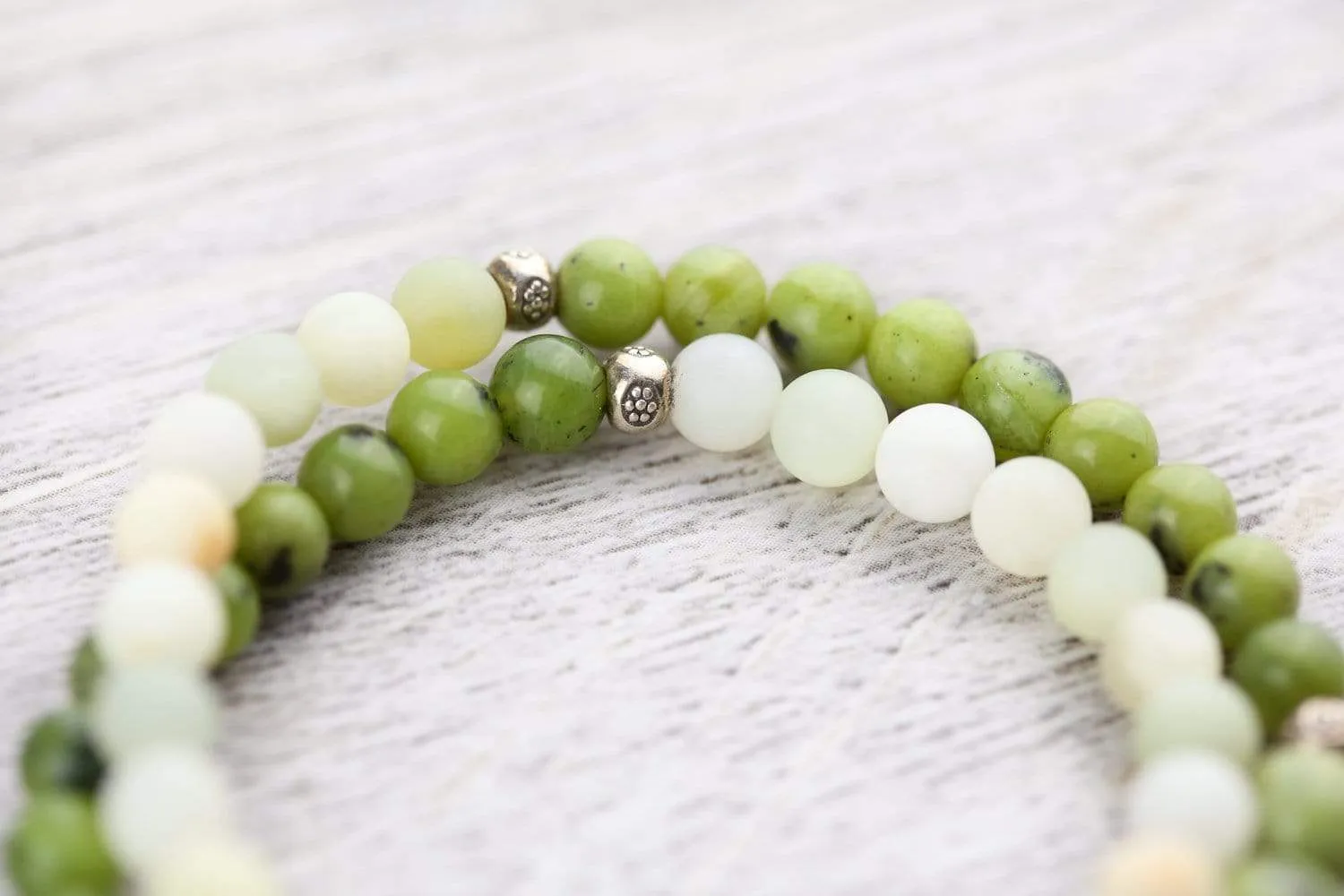 Heart Chakra Double Wrap Bracelet