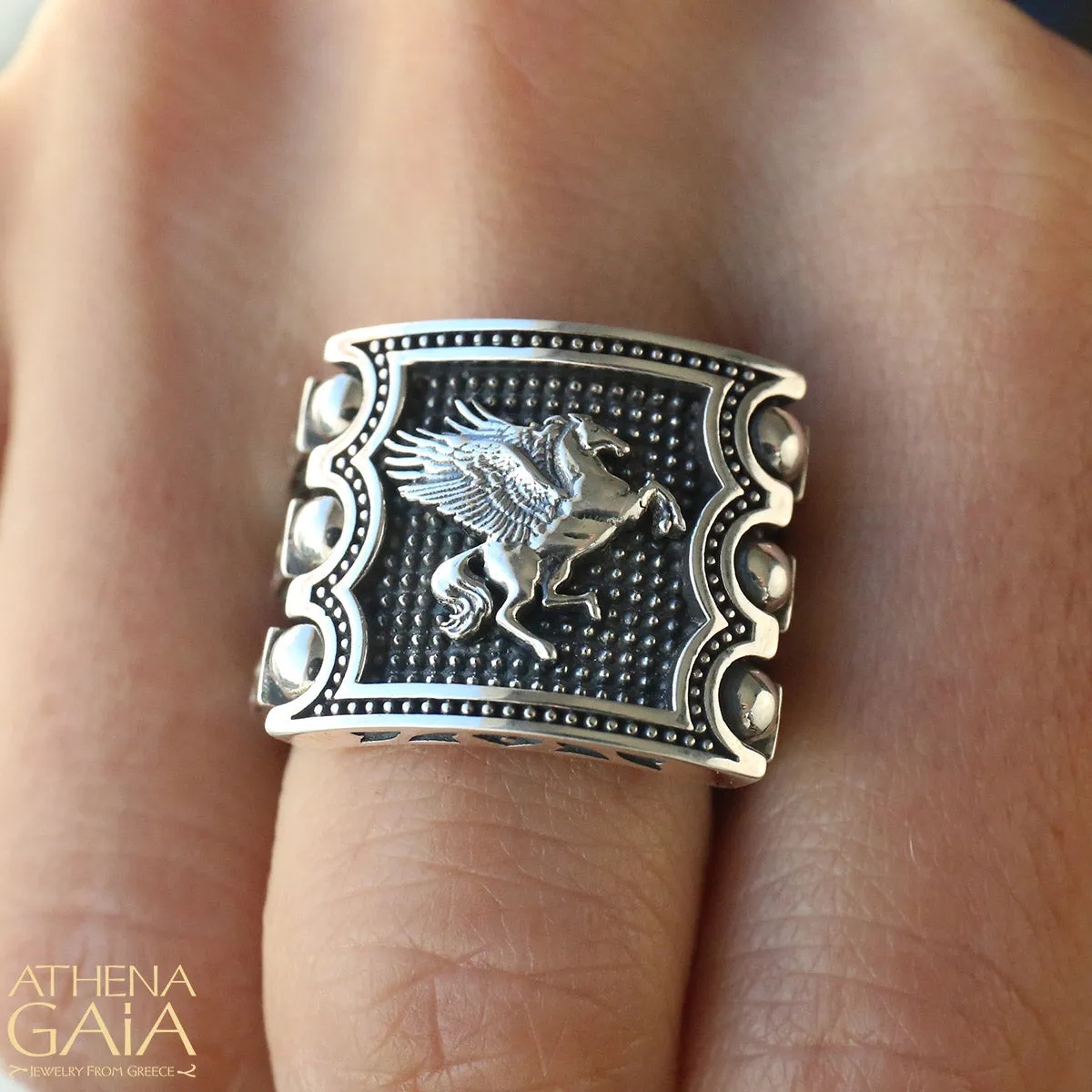 Hinged Triple Bar Ring