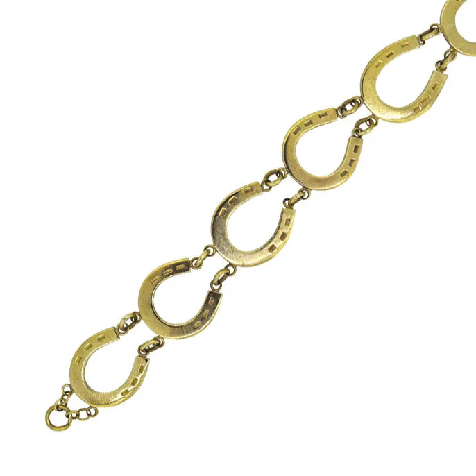 Horse Shoe Link Bracelet