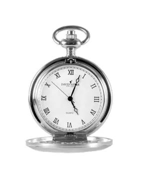 Hunter Pocket Watch - Silver