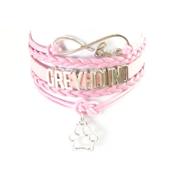Infinity Love Greyhound Bracelet