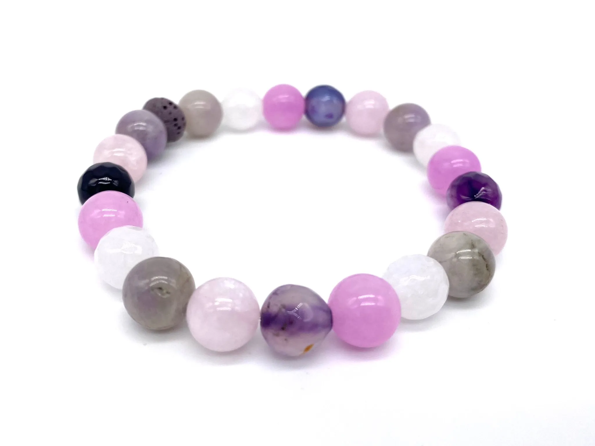 Inner Peace Crystal Beaded Bracelet - Aromatherapy Bracelet