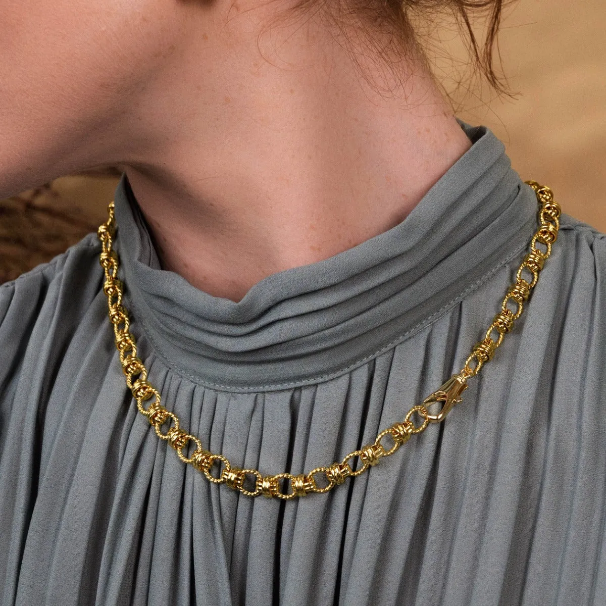 Ivy Gold Chain Necklace