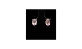 Jaya Earring - Rose Quartz