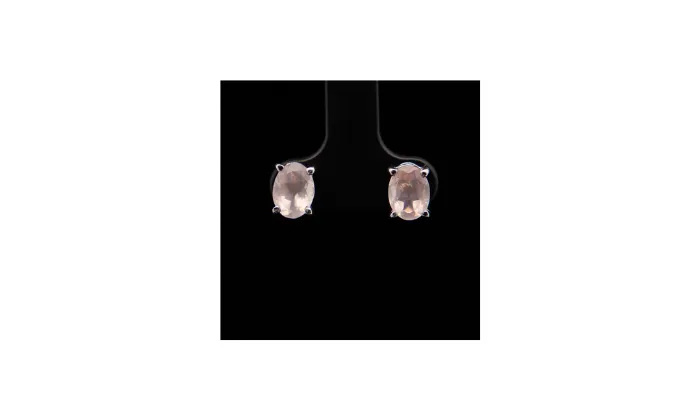 Jaya Earring - Rose Quartz