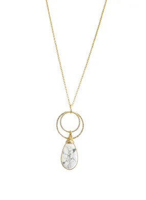 Jennie Howlite Necklace