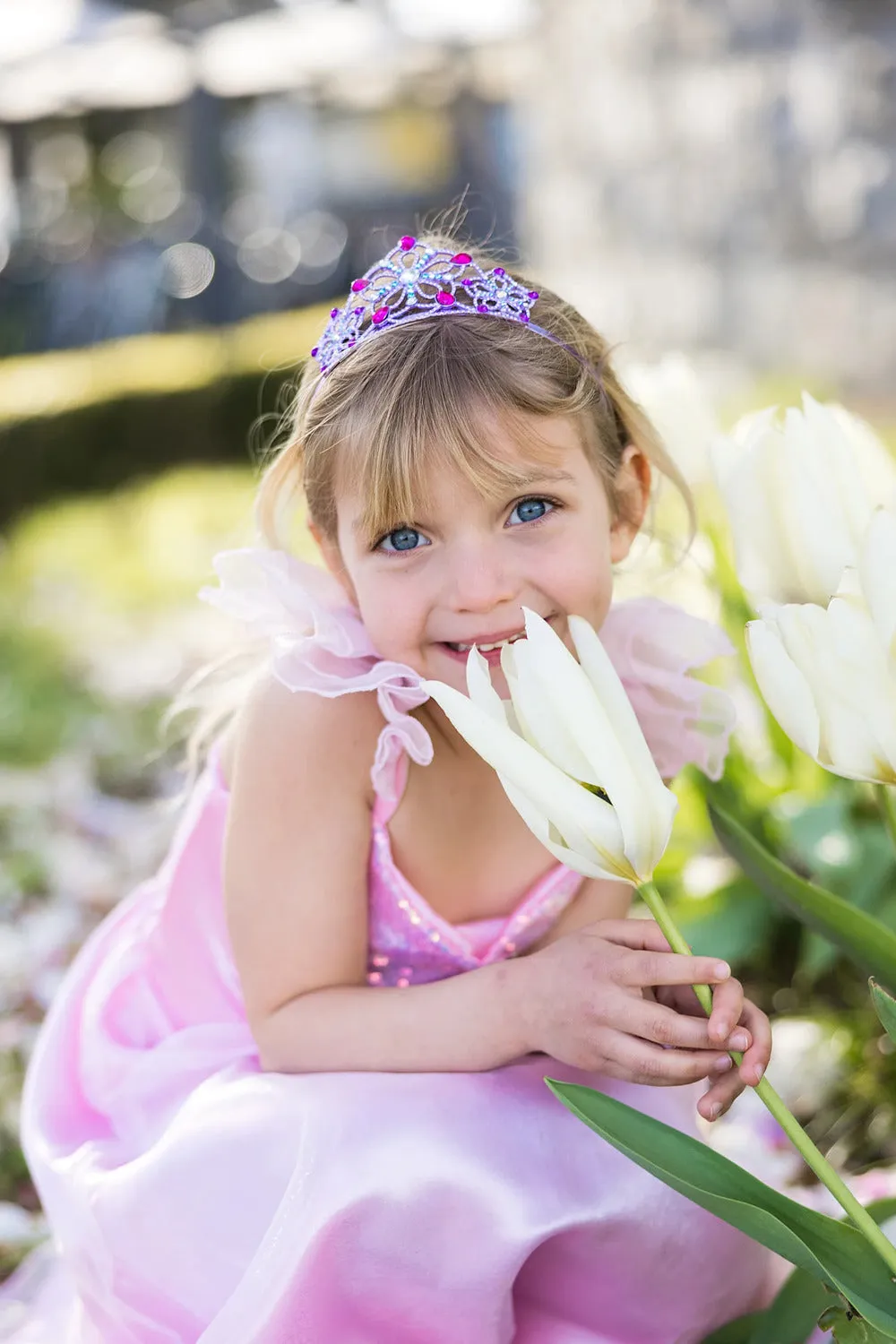 Jewelled Tiara - Lilac